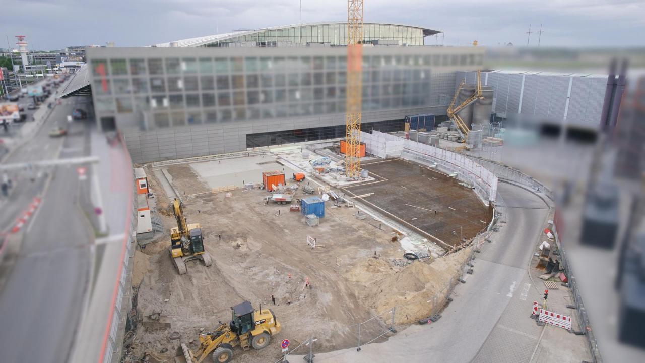 Neubau-Projekt Gepäckförderanlage am Hamburger Airport
